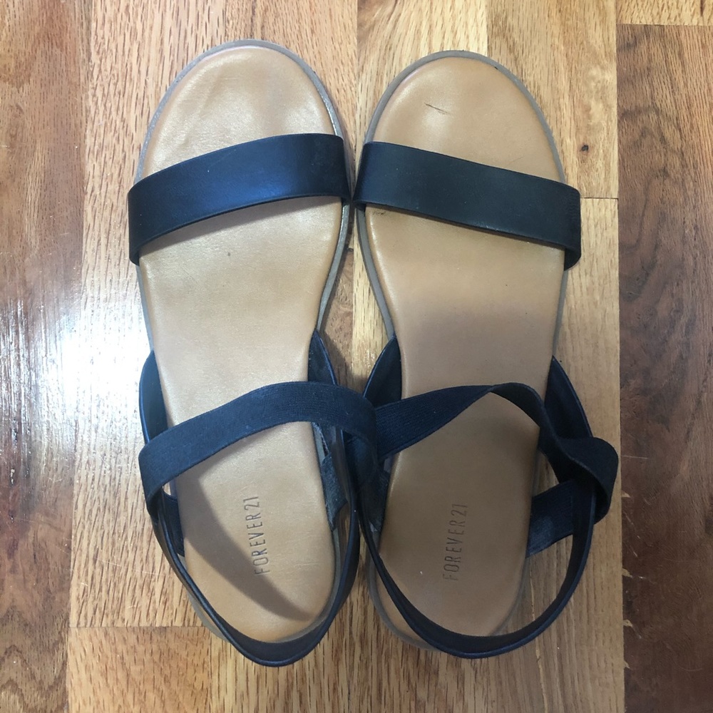 Black sandals